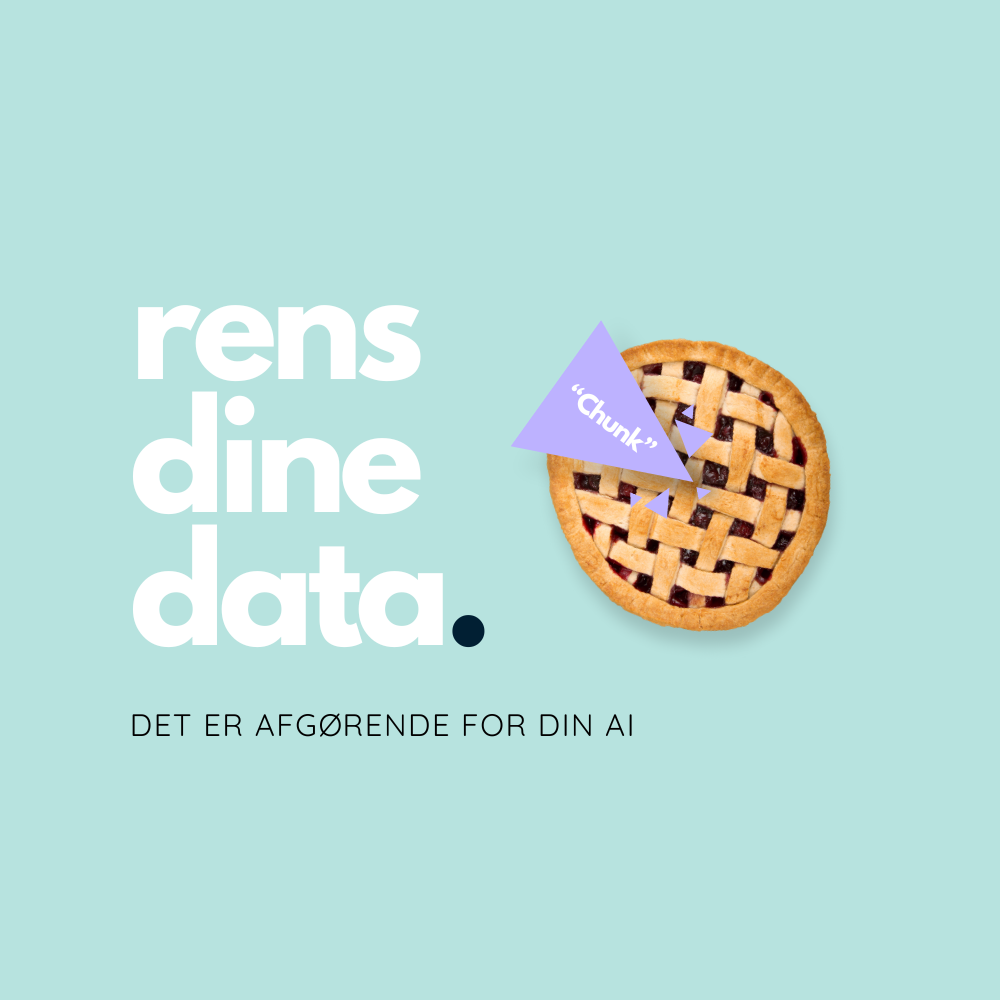 Hvorfor korrekt og renset data er det vigtigste