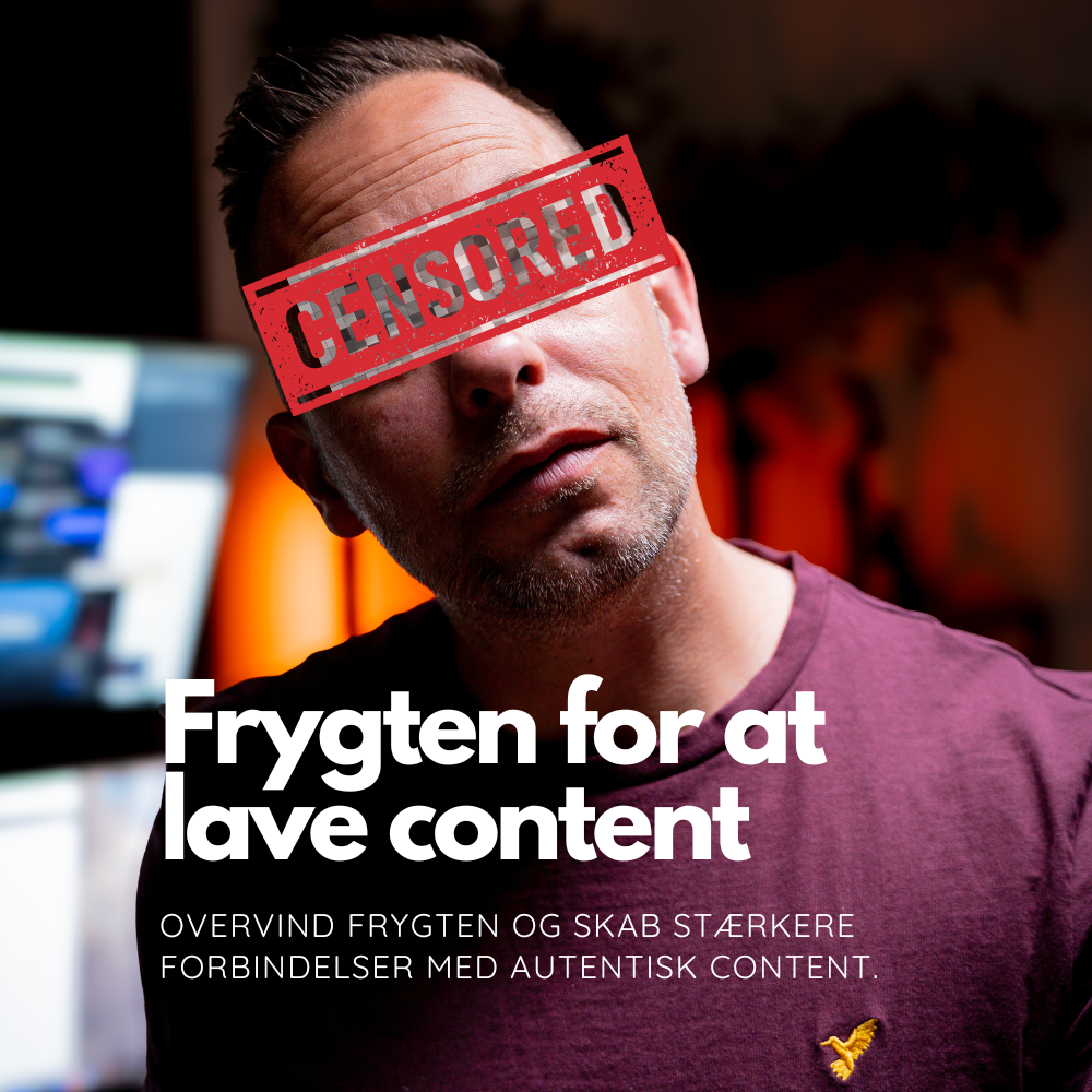 Frygten for at lave content